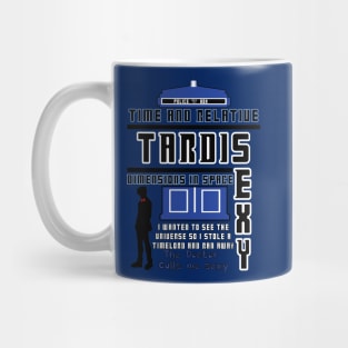 The Tardis that stole a Timelord Mug